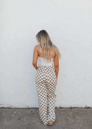 Demi Checkered Pants