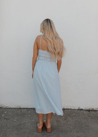 Scarlet Dress - Dusty Blue