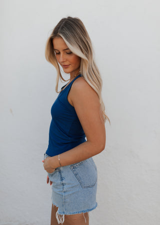 The Essential Tank - Navy