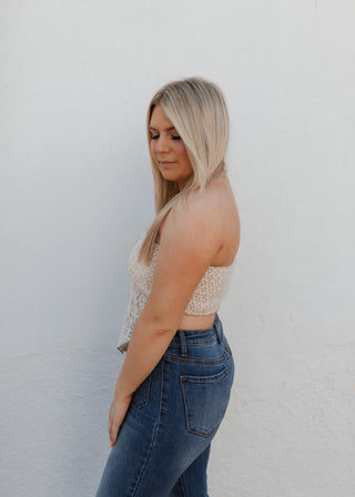 Nix Bandana Top - Cream