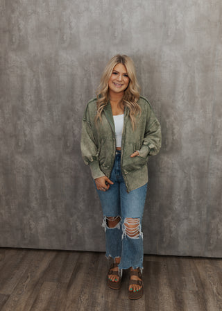 Liliana Hoodie - Olive