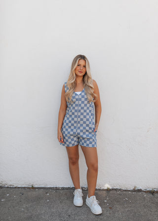 Chevy Denim Romper