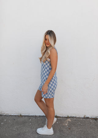 Chevy Denim Romper