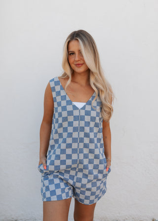 Chevy Denim Romper
