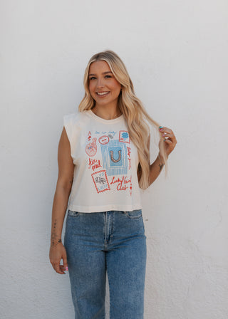 Lucky Girl Club Tee