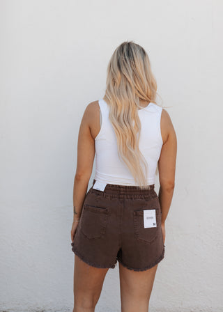 Sami Shorts - Mahogany