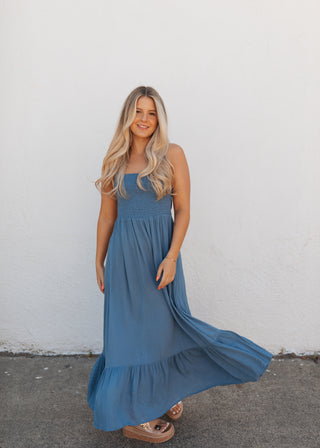 Mally Dress - Vintage Denim