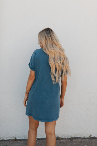 World Tour Graphic Tee Dress