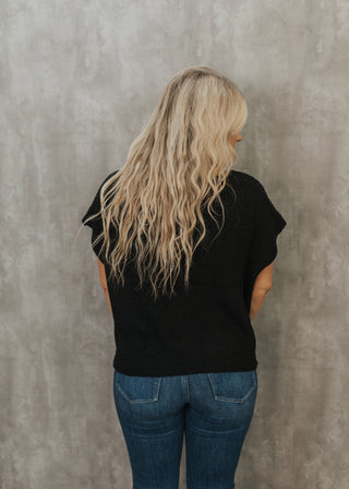 RESTOCK Jessa Sweater Top - Black