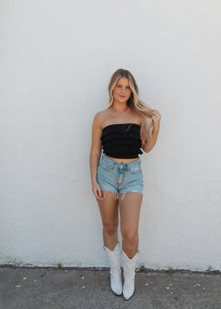 Molli Ruffle Top (Rooted)