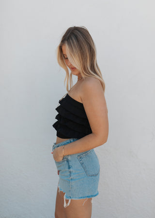 Molli Ruffle Top (Rooted)