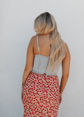 Dakota West Denim Top