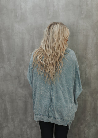 Kickback Top - Grey