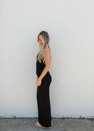 The Essential Tank Dress- Black