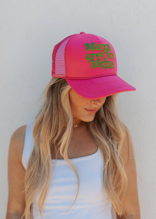 Margs Are For Moms Trucker - Pink