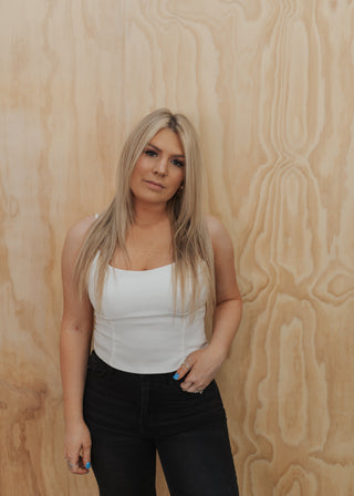 Knox Top - White