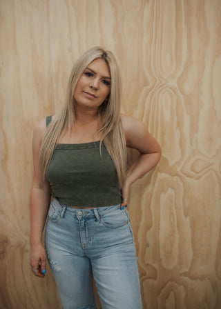 It Girl Tank - Stone