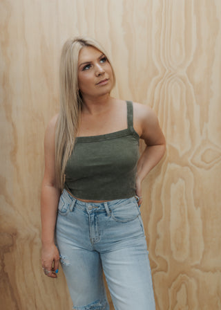 It Girl Tank - Stone