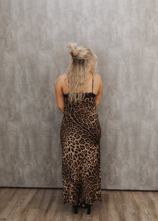 Rizzo Leopard Midi Skirt