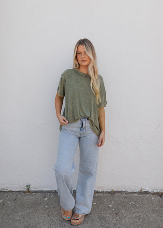 Otto Tee - Light Olive