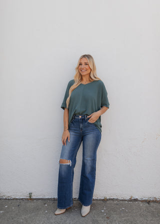 Avery Top - Jade