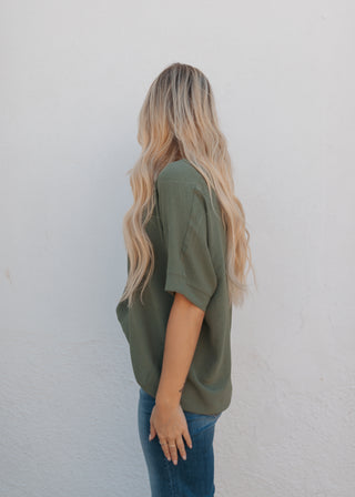 Avery Top - Olive