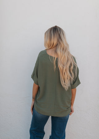 Avery Top - Olive
