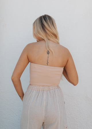 Kolly Tube Top - Pink Nude