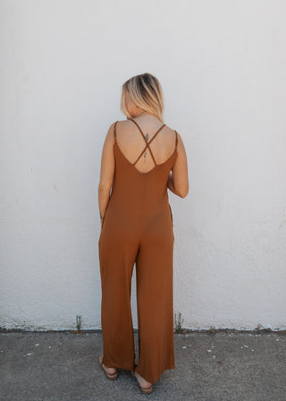 Bobbie Criss Cross Jumper - Camel