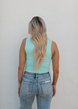 Coastal Tank- Island Aqua