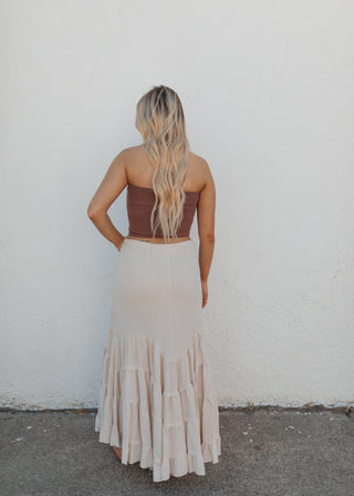 Eden Skirt - Beige