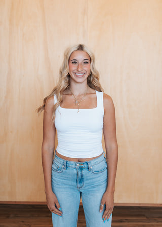 Coastal Tank - White
