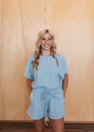 Hallie Set - Heather Grey