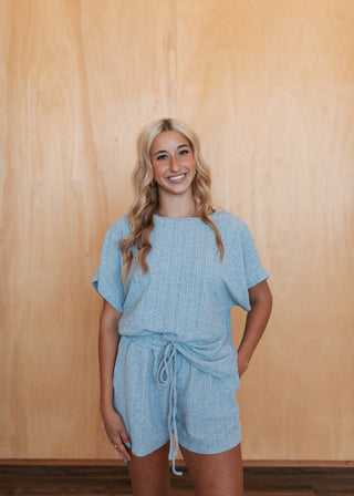 Hallie Set - Heather Grey