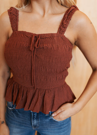 Sienna Peplum Top