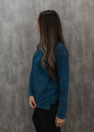 Pipa Pocket Tee- Denim