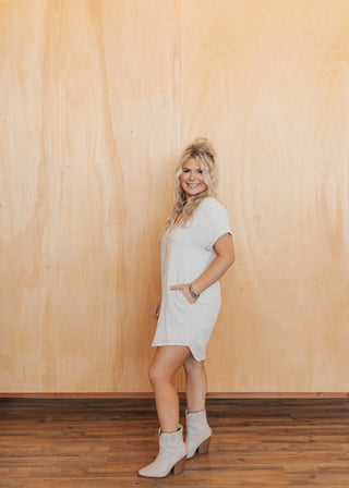 Oliver Dress- Oatmeal
