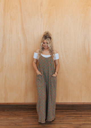 Jules Floral Jumper - Mocha
