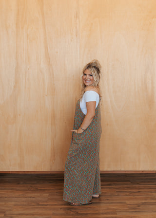 Jules Floral Jumper - Mocha