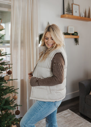 Telluride Vest - Cream