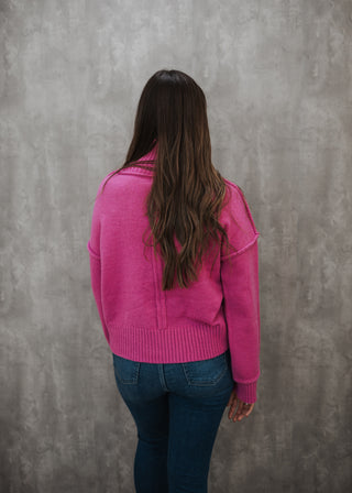 Luna Sweater - Magenta