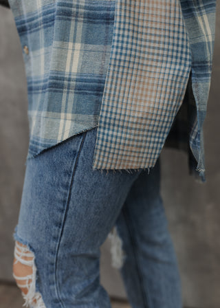 Ruthie Flannel - Blue