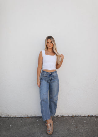 Kay Tank - White