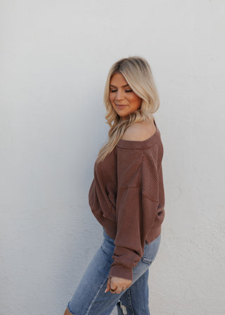 Camrie Top - Chestnut