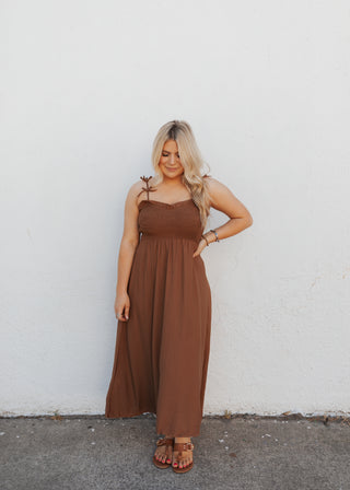 Bowie Dress - Brown