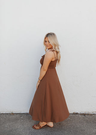 Bowie Dress - Brown