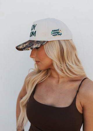 Boy Mom Camo Trucker