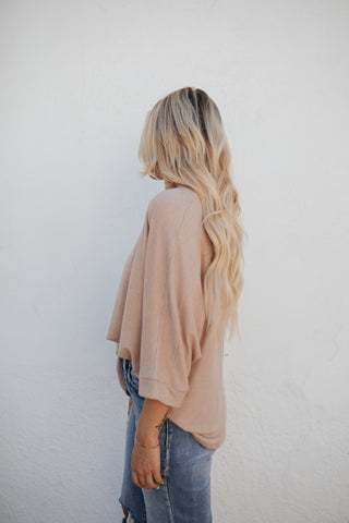 Preston Tee- Taupe