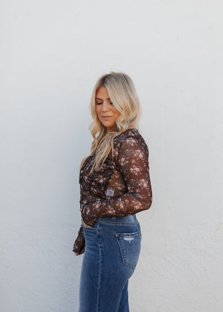 Fan Of Floral Top