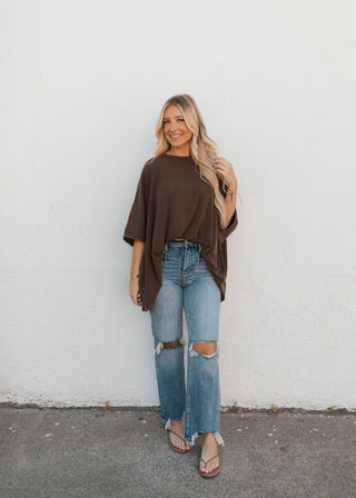 Macie Top - Dark Olive